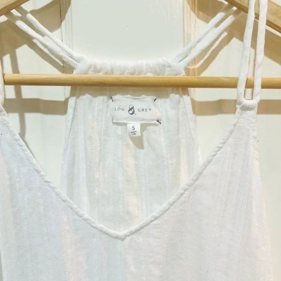 Lou & Grey | White Tassel Summer Peasant Top - Picture 7 of 9